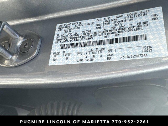 Used 2022 Lincoln Corsair FWD image 36