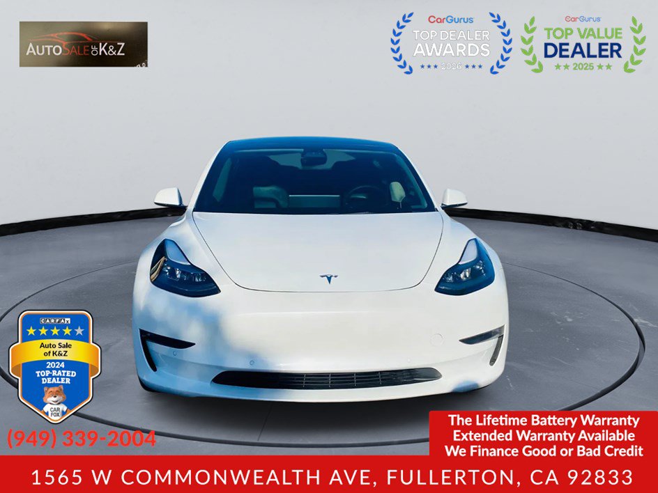 Used 2022 Tesla Model 3 Long Range AWD/4WD image 2