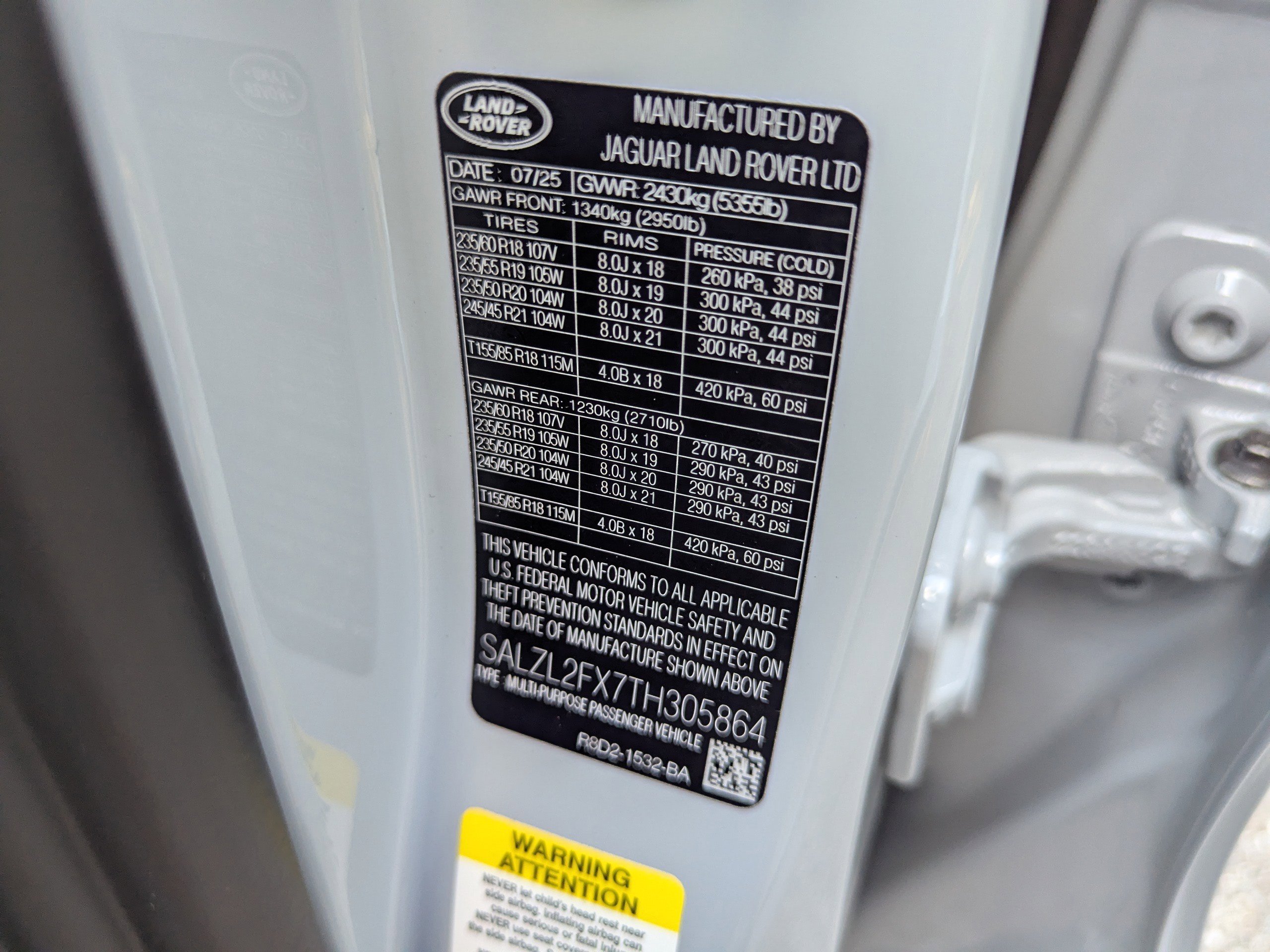 New 2026 Land Rover Range Rover Evoque Dynamic SE image 36