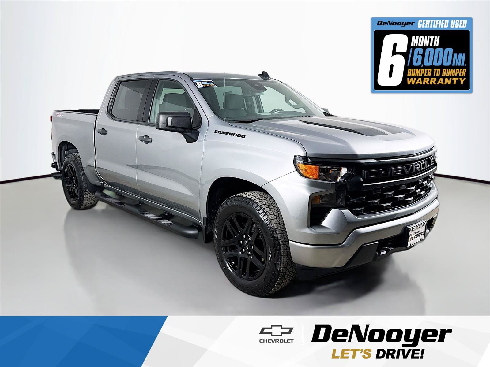 Used 2023 Chevrolet Silverado 1500 Custom w/ Rally Edition AWD/4WD image 1