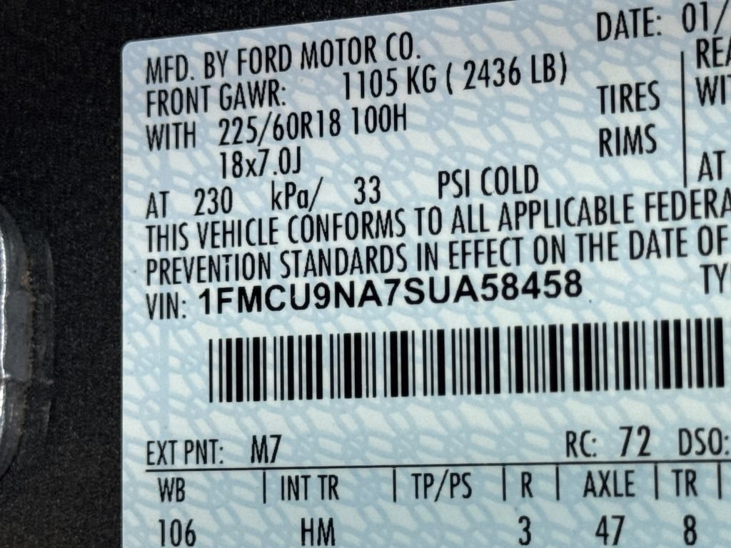 Used 2025 Ford Escape ST-Line Select AWD/4WD image 32