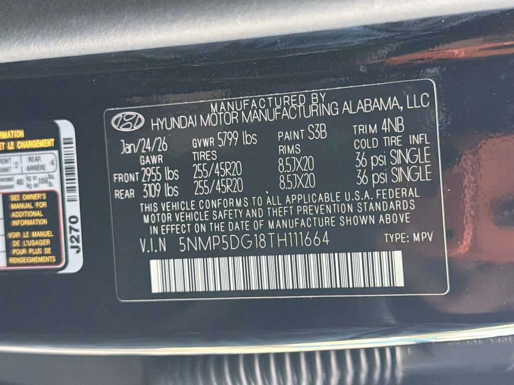 Certified 2026 Hyundai Santa Fe Calligraphy AWD/4WD image 32