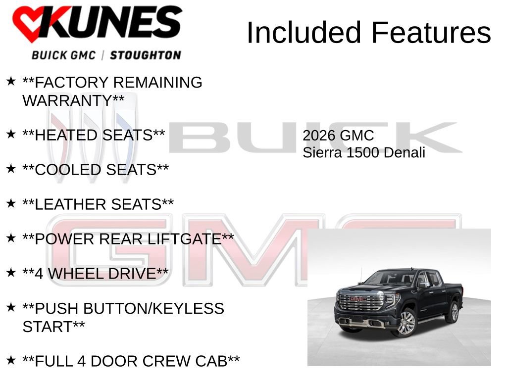 New 2026 GMC Sierra 1500 Denali image 3