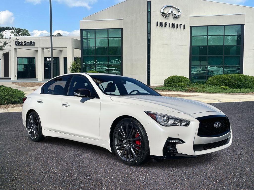 Used 2024 INFINITI Q50 Red Sport 400 w/ All Weather Package image 1