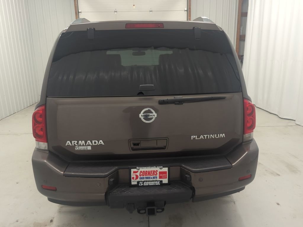 Used 2015 Nissan Armada Platinum w/ 2nd Row Captain Seat Package AWD/4WD image 3