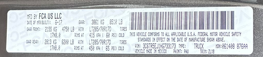 Used 2017 RAM 2500 Power Wagon w/ Leather & Luxury Group image 59