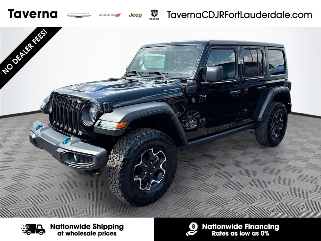 Used 2022 Jeep Wrangler Unlimited Rubicon 4xe w/ Cold Weather Group
