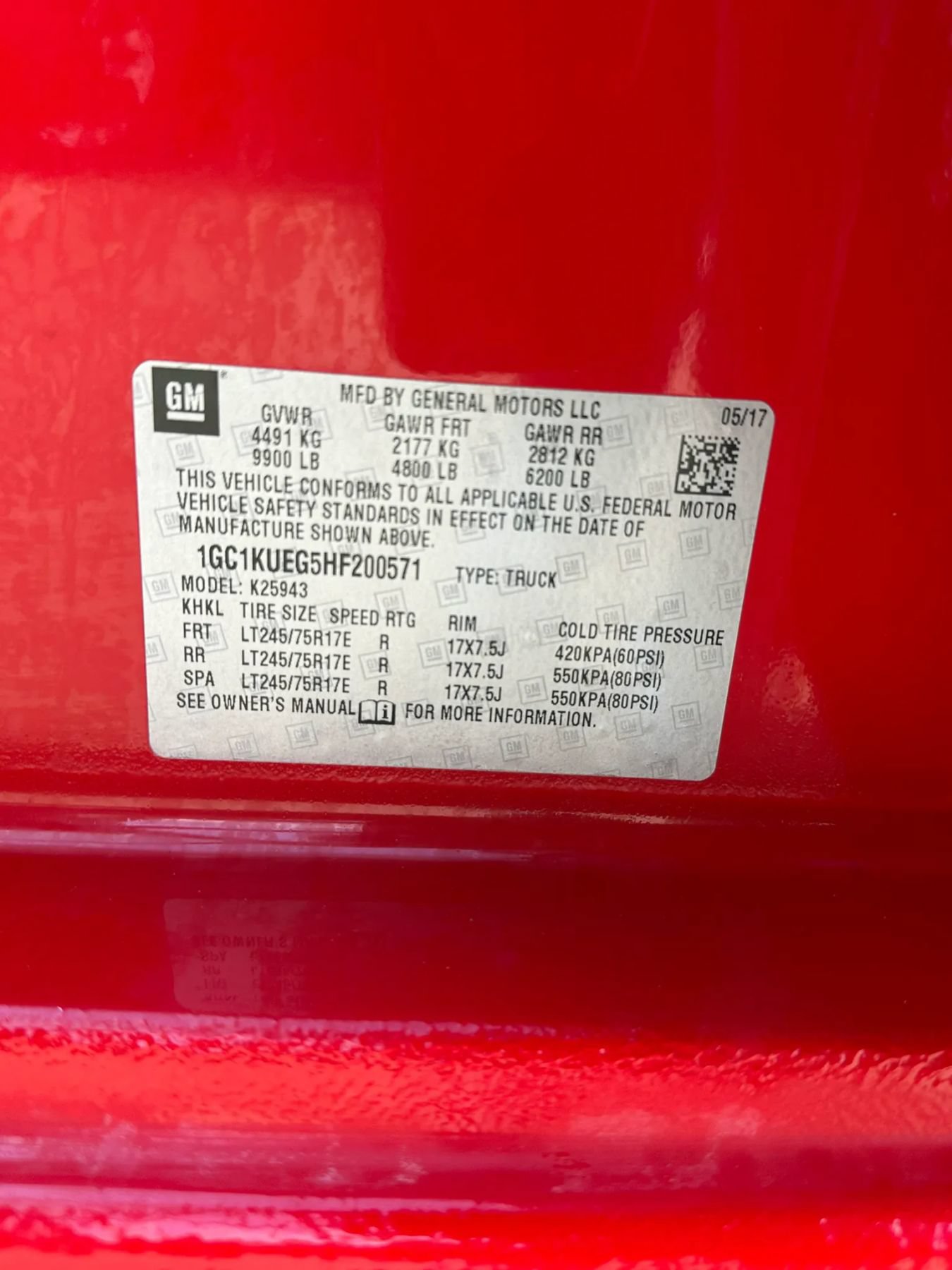 Used 2017 Chevrolet Silverado 2500 W/T AWD/4WD image 25