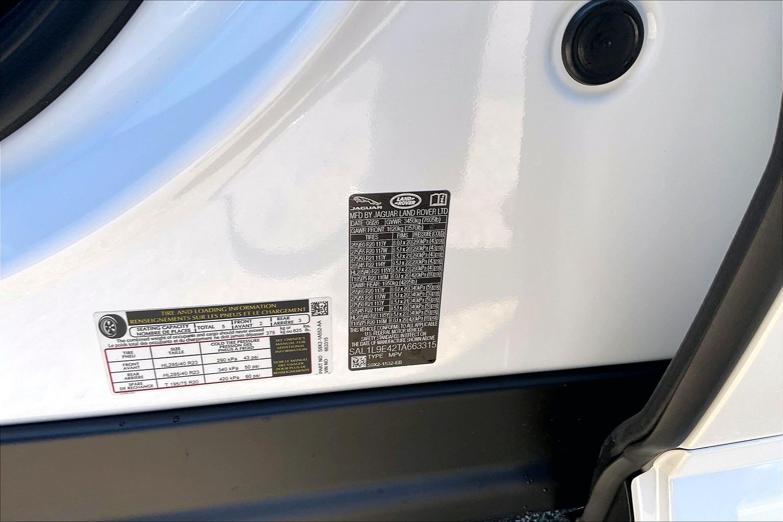 New 2026 Land Rover Range Rover Sport Dynamic SE AWD/4WD image 15