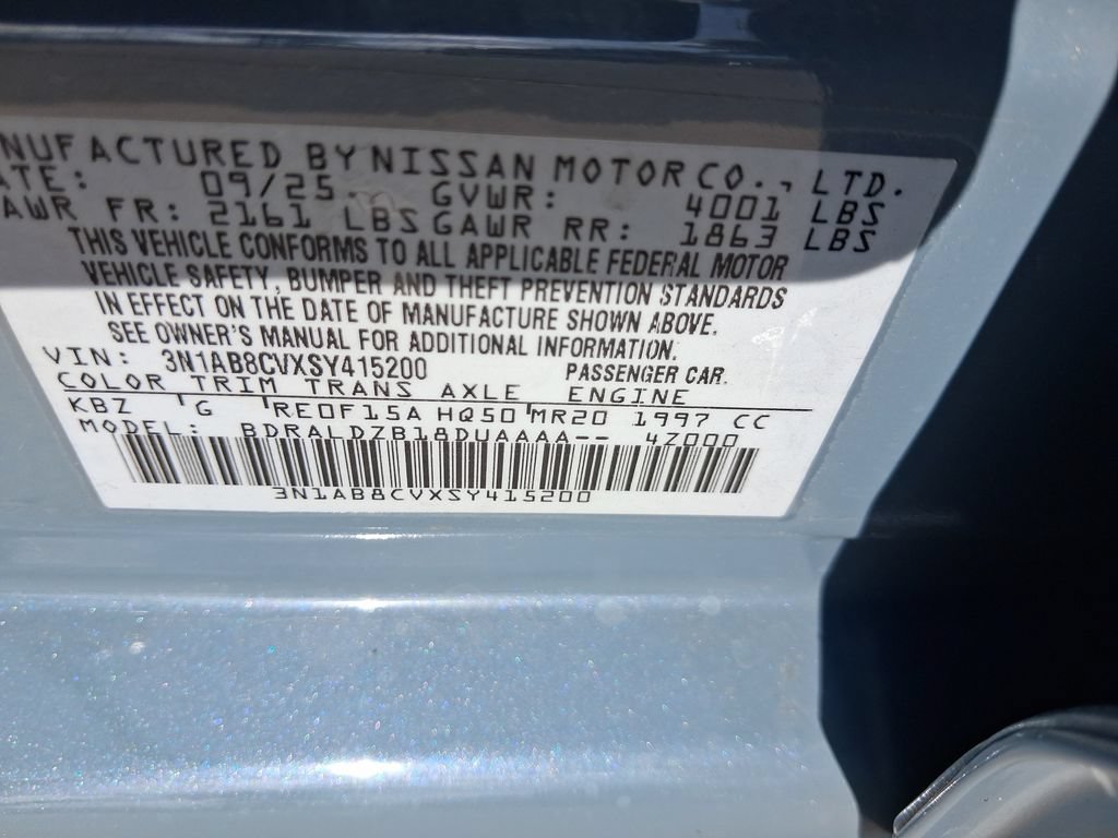 Used 2025 Nissan Sentra SV w/ All-Weather Package FWD image 30
