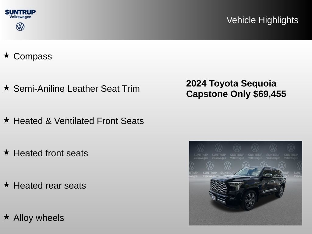 Used 2024 Toyota Sequoia Capstone AWD/4WD image 23