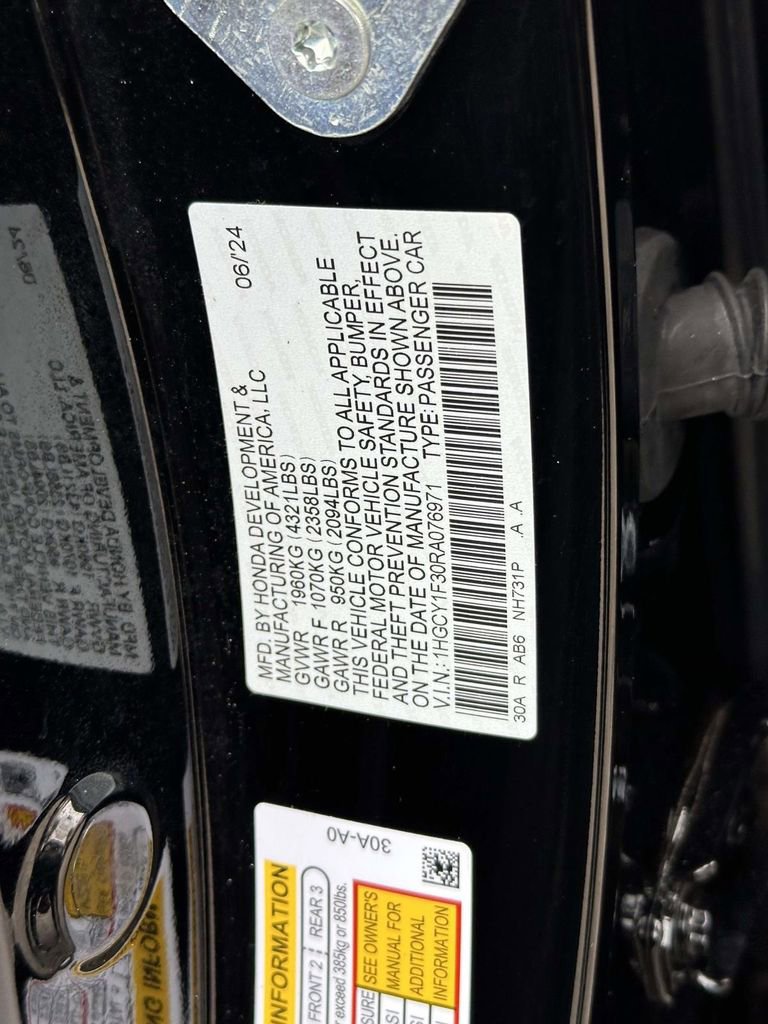 Used 2024 Honda Accord EX image 16