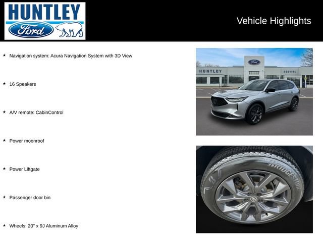 Used 2024 Acura MDX A-Spec AWD/4WD image 2