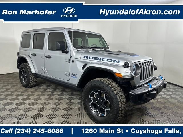 Used 2022 Jeep Wrangler Unlimited Rubicon 4xe w/ Steel Bumper Group