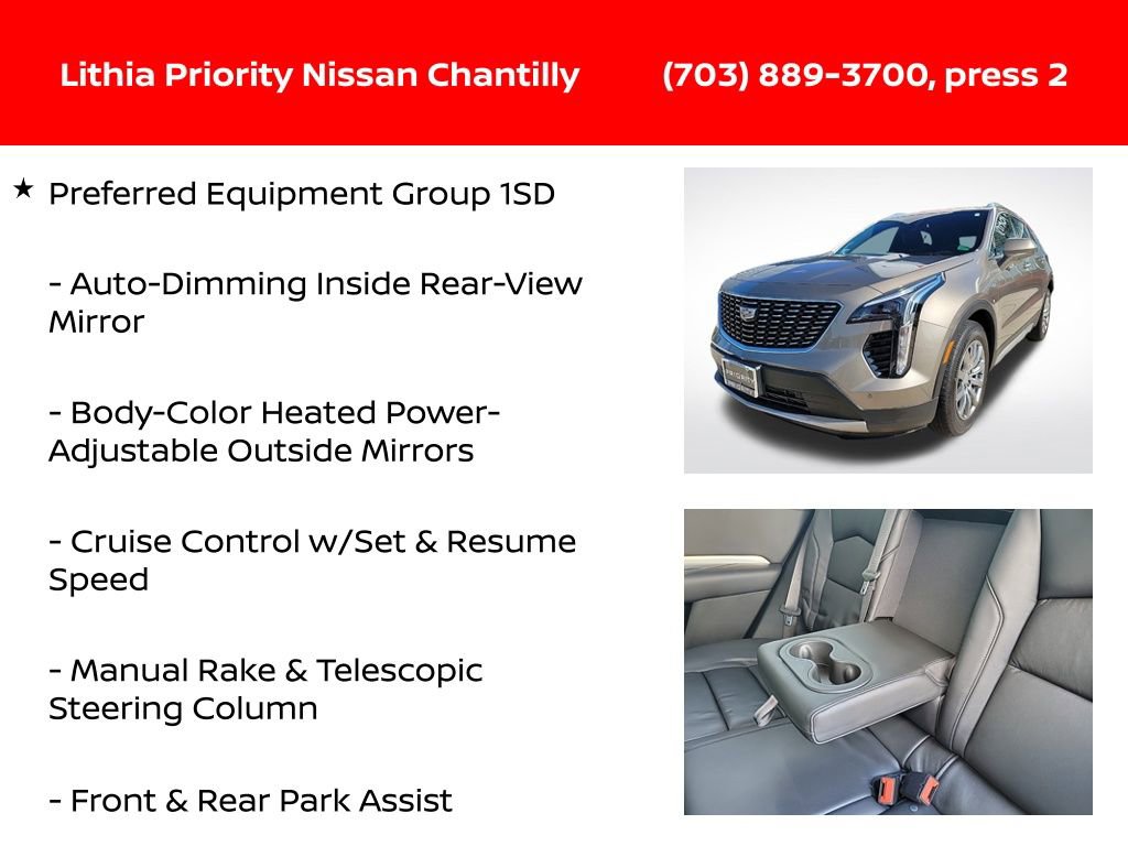 Used 2020 Cadillac XT4 Premium Luxury w/ Cold Weather Package image 12