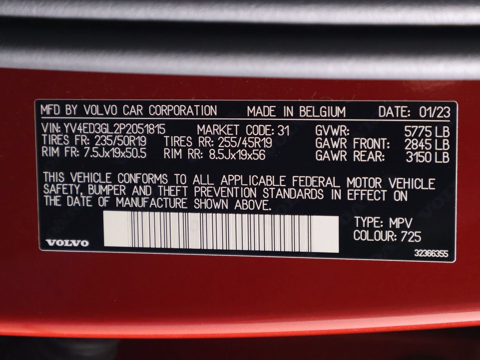Used 2023 Volvo XC60 T8 Plus AWD/4WD image 16