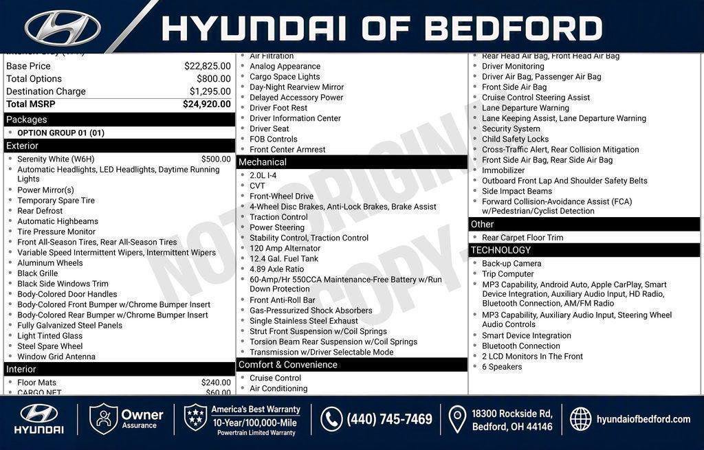New 2026 Hyundai Elantra SE FWD image 35