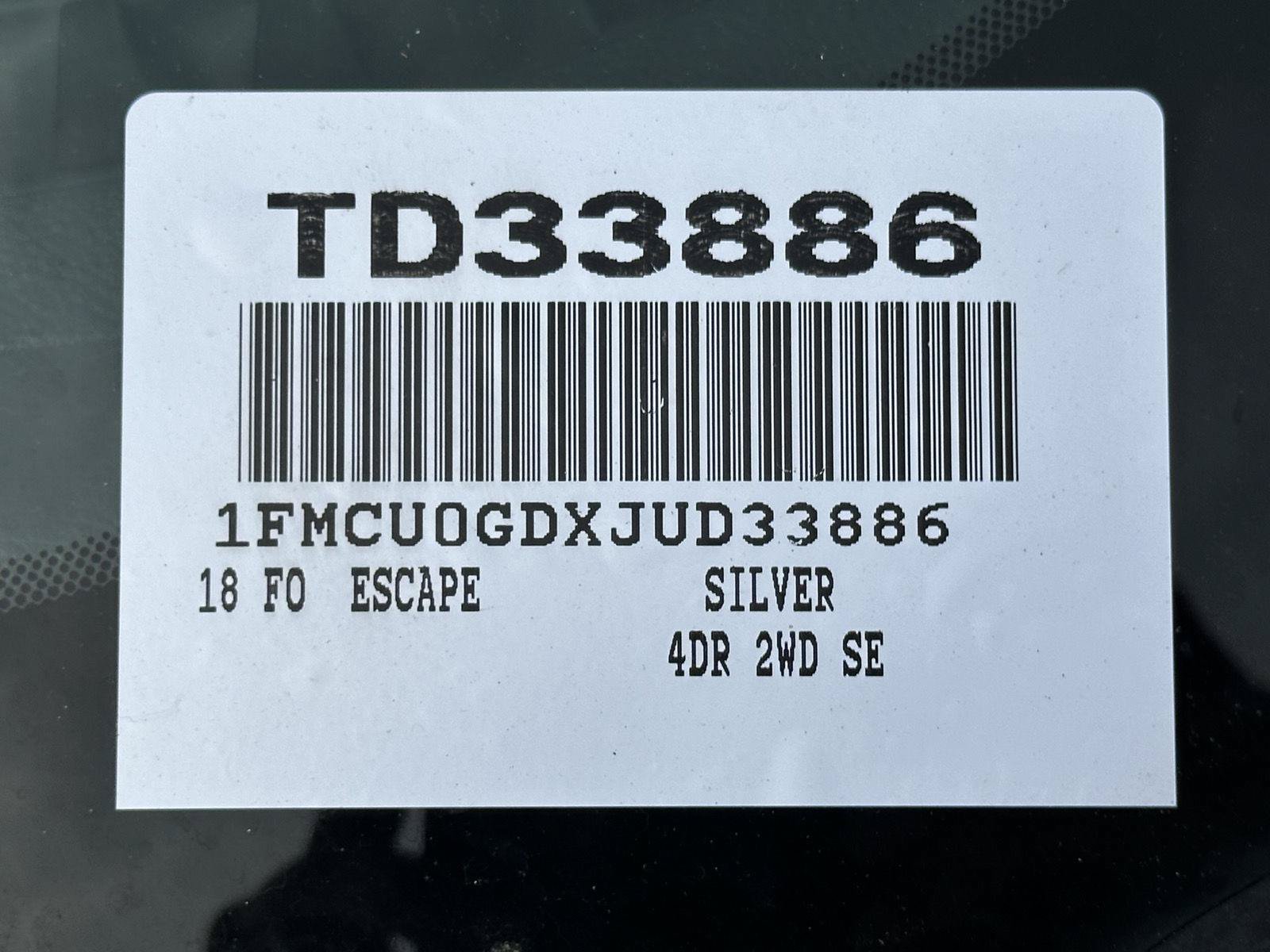 Used 2018 Ford Escape SE w/ SE Sport Appearance Package FWD image 58