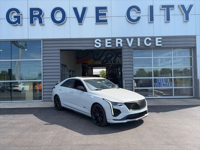 Used 2023 Cadillac CT4 V w/ Navigation Package AWD/4WD image 1