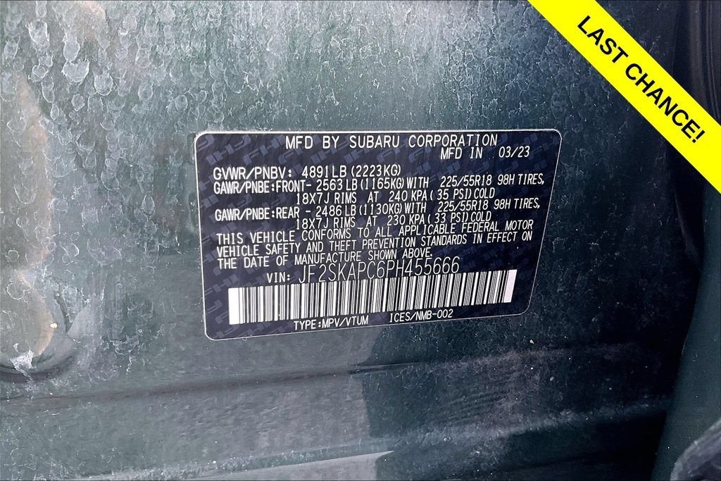 Used 2023 Subaru Forester Limited AWD/4WD image 35