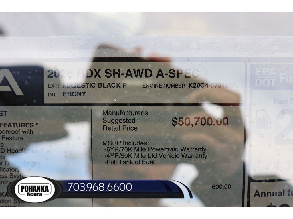 New 2026 Acura RDX A-Spec image 41