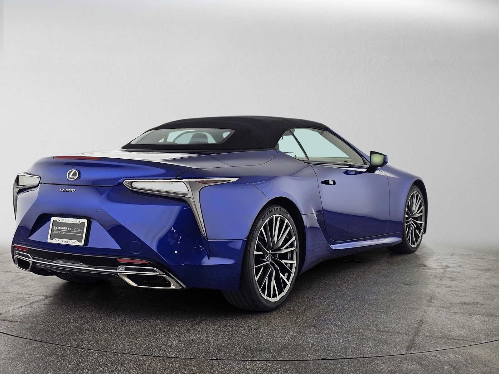 Certified 2024 Lexus LC 500 Convertible w/ Touring Package RWD image 3