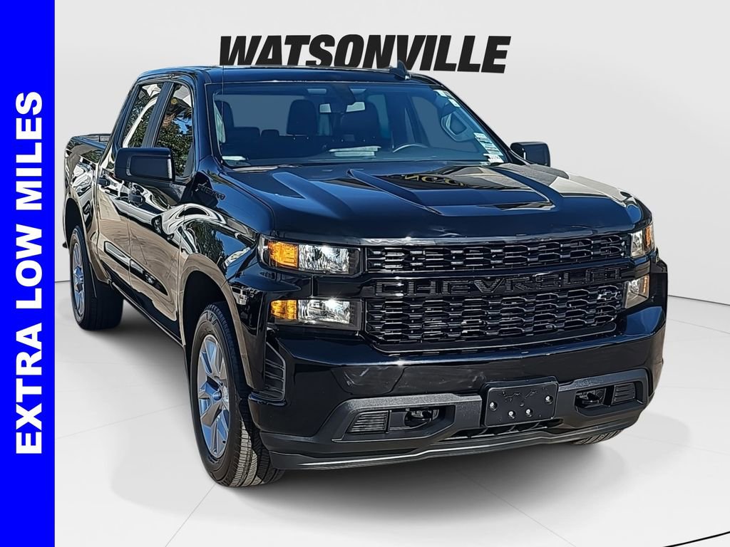 Used 2021 Chevrolet Silverado 1500 Custom w/ LPO, Dark Essentials Package image 1
