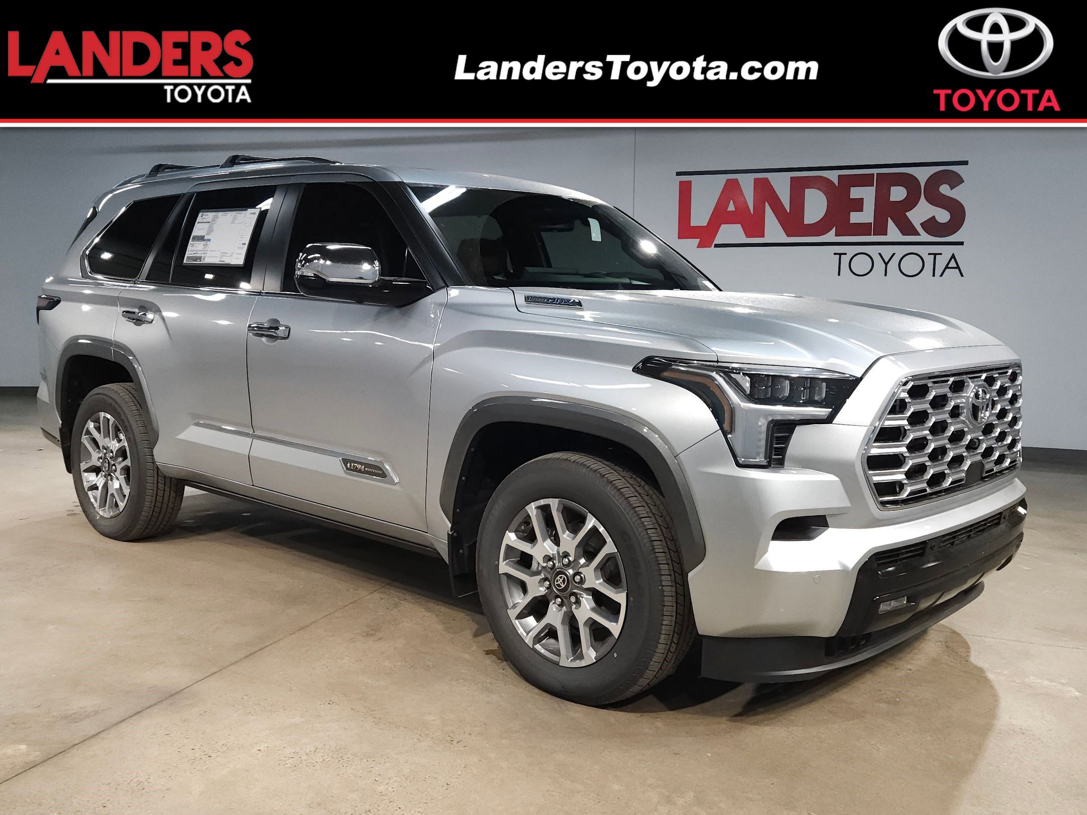 New 2026 Toyota Sequoia 1794 Edition image 1