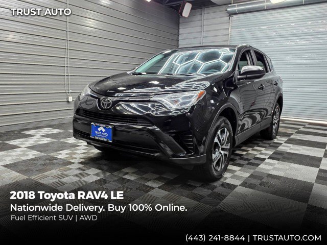 Used 2018 Toyota RAV4 LE w/ All Weather Liner Package