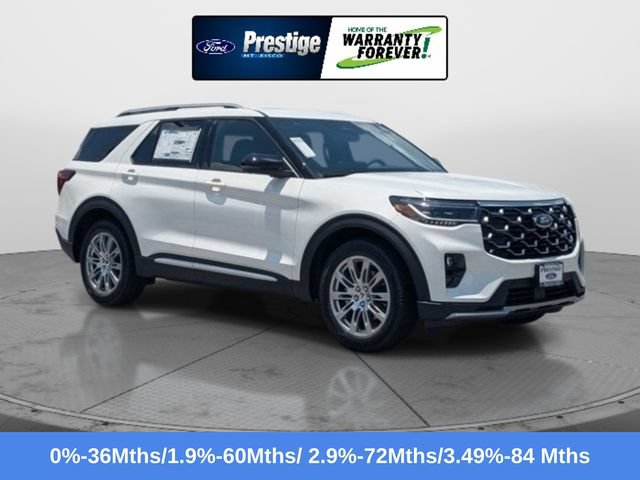 New 2026 Ford Explorer Platinum