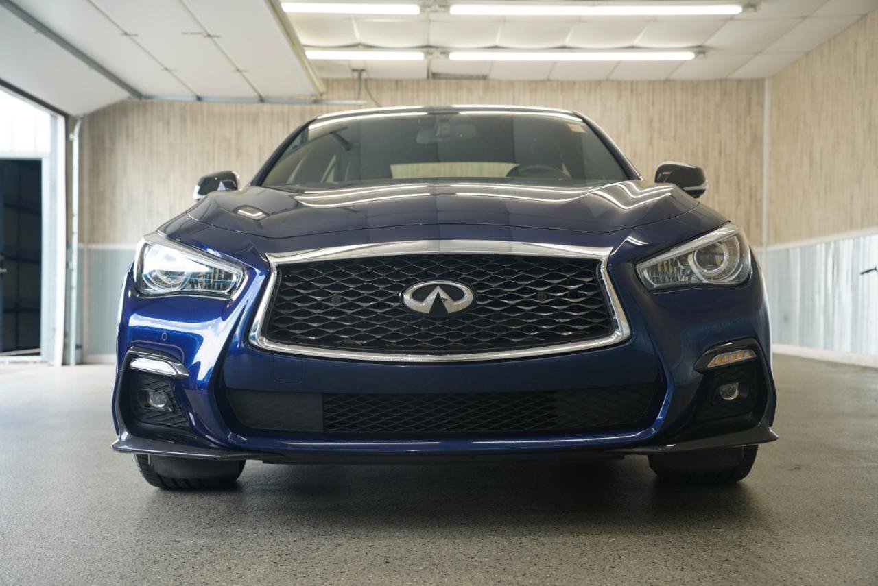 Used 2019 INFINITI Q50 Red Sport 400 w/ Proactive Package AWD/4WD image 3