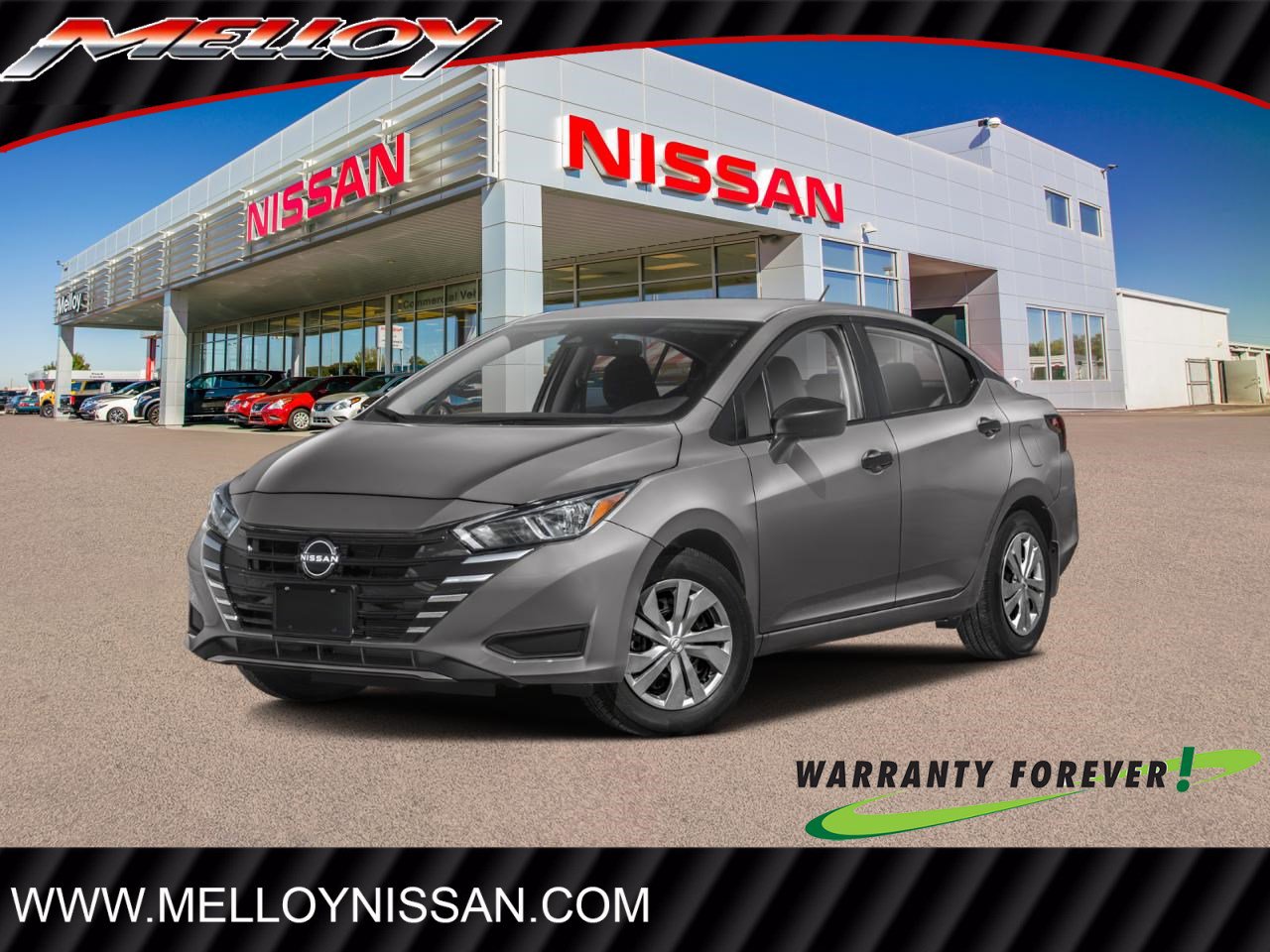 New 2025 Nissan Versa S w/ Trunk Package
