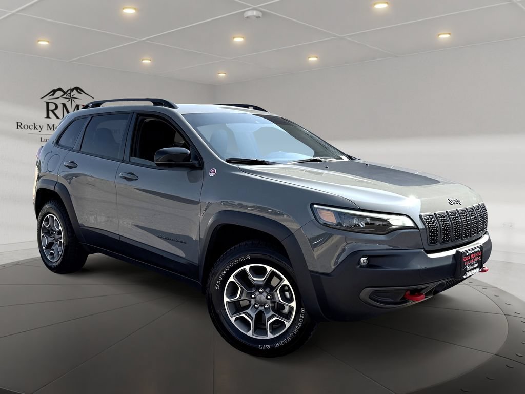 Used 2022 Jeep Cherokee Trailhawk w/ Premium Leather Package AWD/4WD image 1