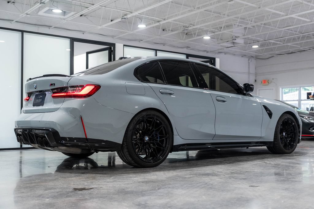 Used 2024 BMW M3 Competition w/ M Carbon Exterior Package RWD image 26