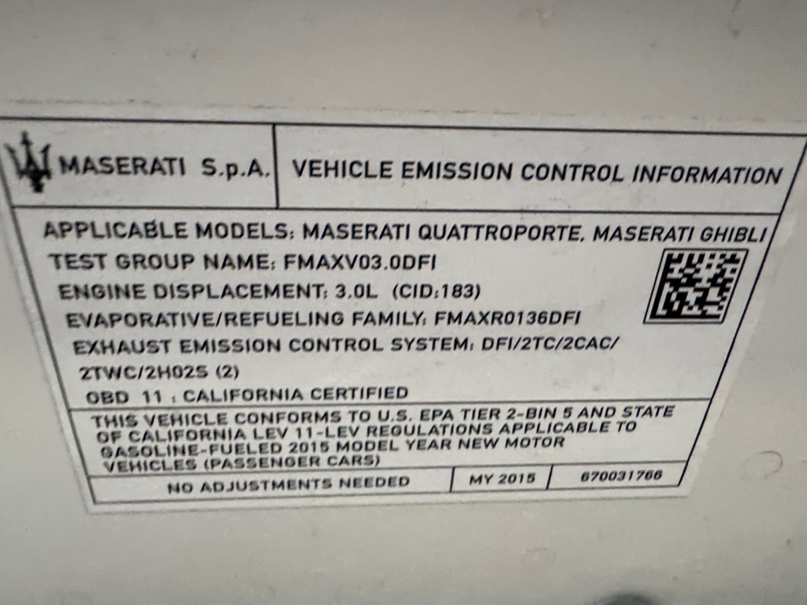 Used 2015 Maserati Ghibli RWD image 20