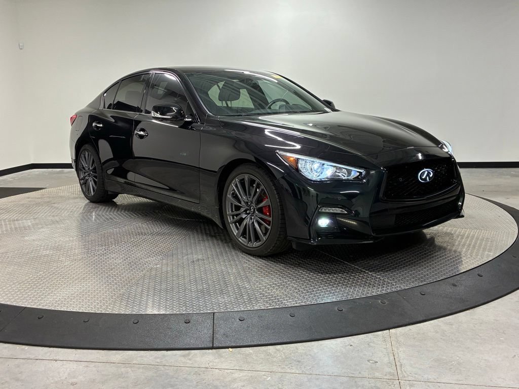 Used 2024 INFINITI Q50 Red Sport 400 w/ Black Opal Edition RWD image 9