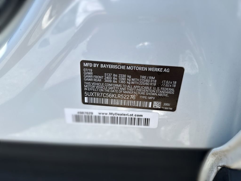 Used 2019 BMW X3 sDrive30i w/ Convenience Package RWD image 26