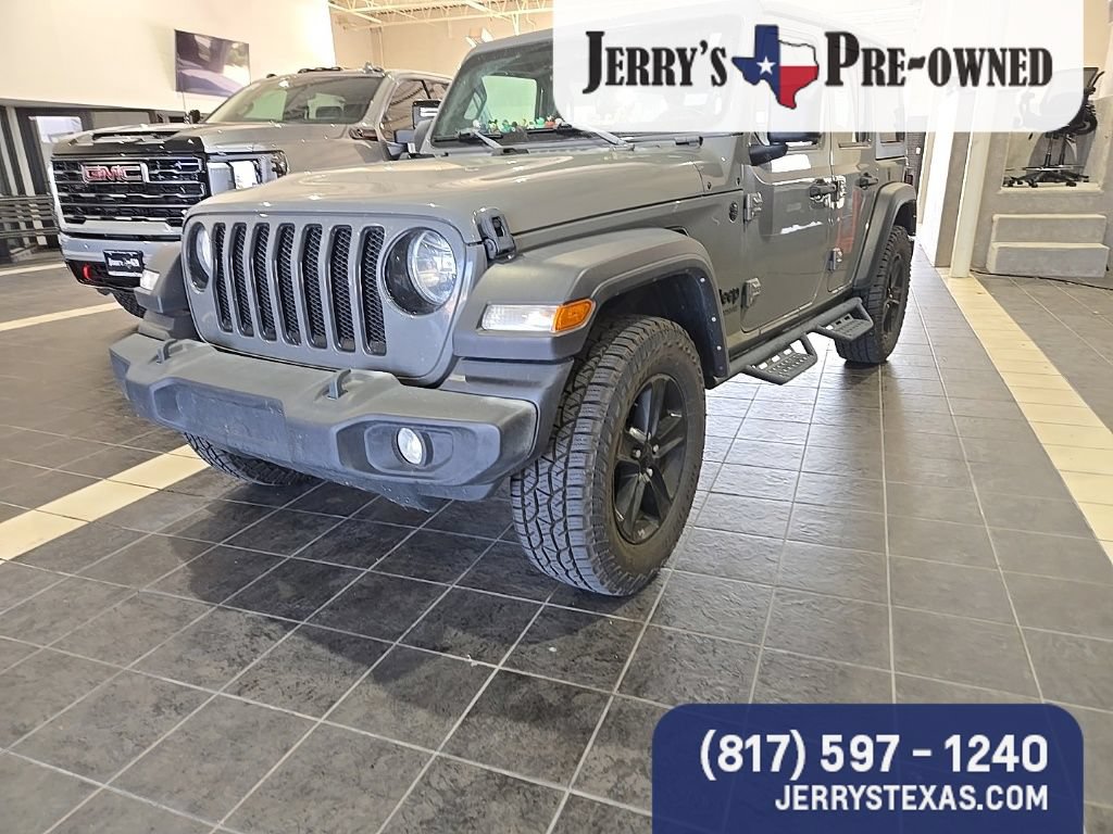 Used 2021 Jeep Wrangler Unlimited Sport AWD/4WD image 2