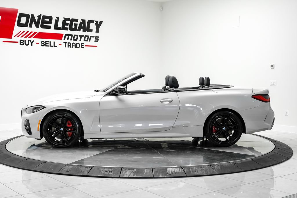 Used 2021 BMW 430i Convertible w/ M Sport Package RWD image 19