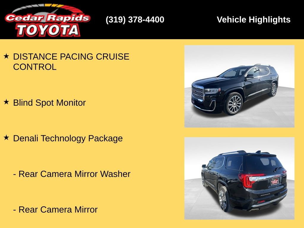 Used 2023 GMC Acadia Denali w/ Denali Ultimate Package image 30