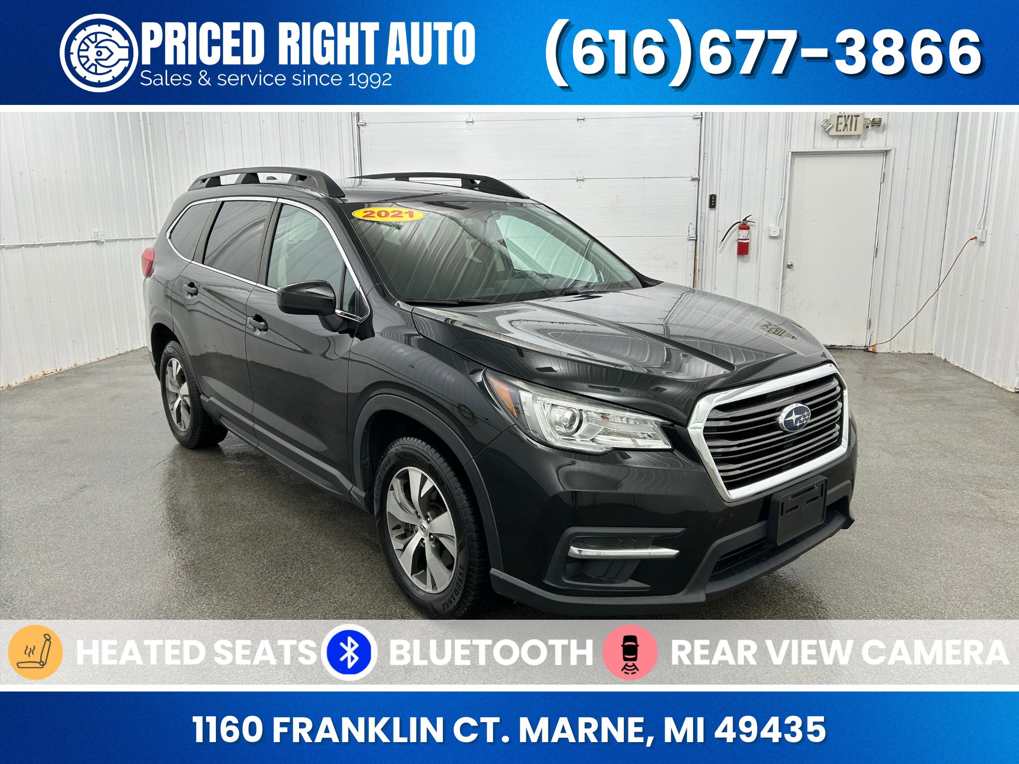 Used 2021 Subaru Ascent Premium w/ Convenience Package AWD/4WD image 1