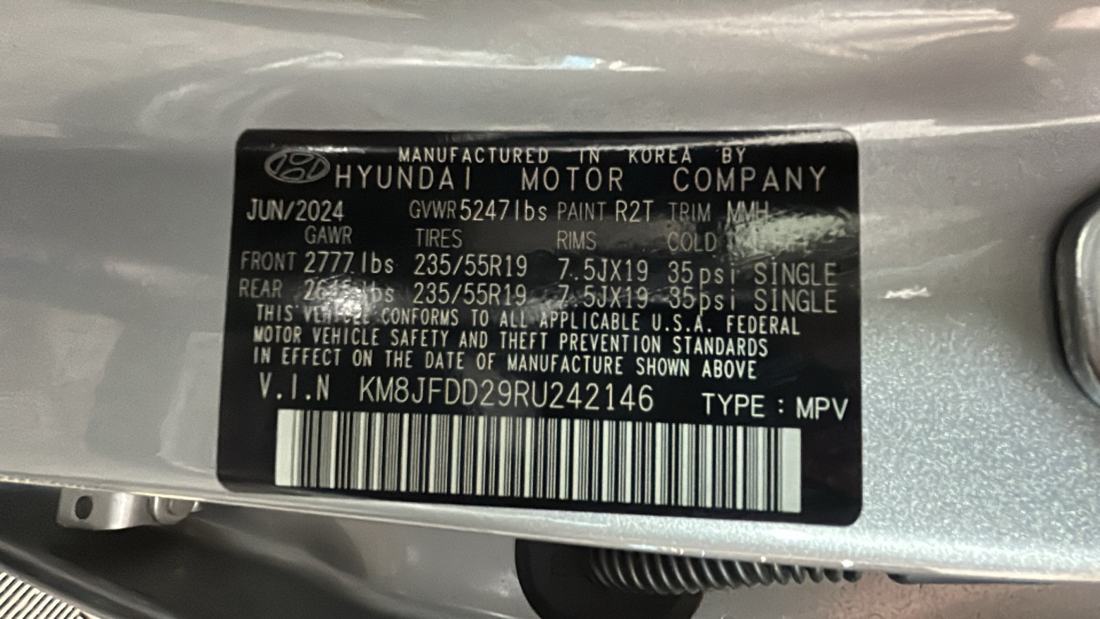 Used 2024 Hyundai Tucson Limited AWD/4WD image 12