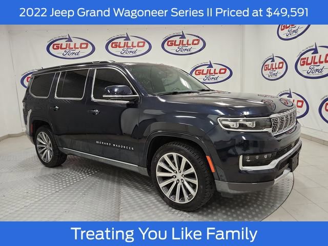 Used 2022 Jeep Grand Wagoneer Series II w/ Rear Seat Video Group 1 image 1