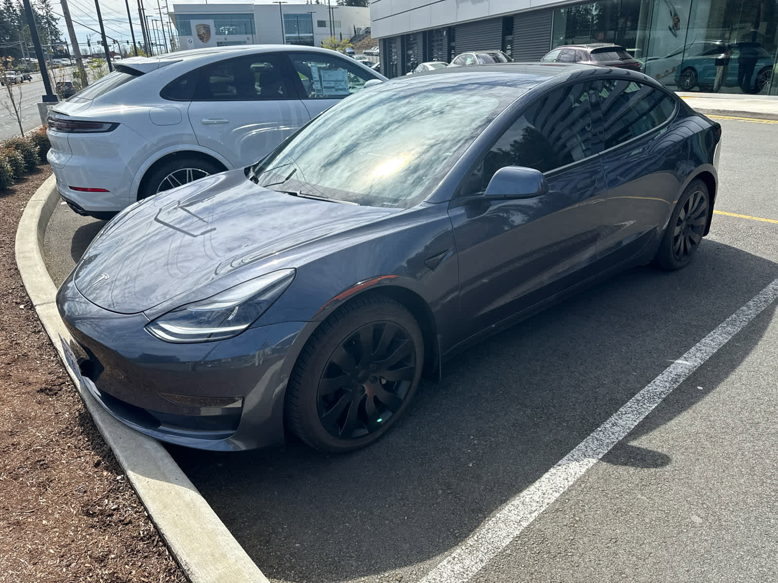 Used 2021 Tesla Model 3 Long Range AWD/4WD image 1