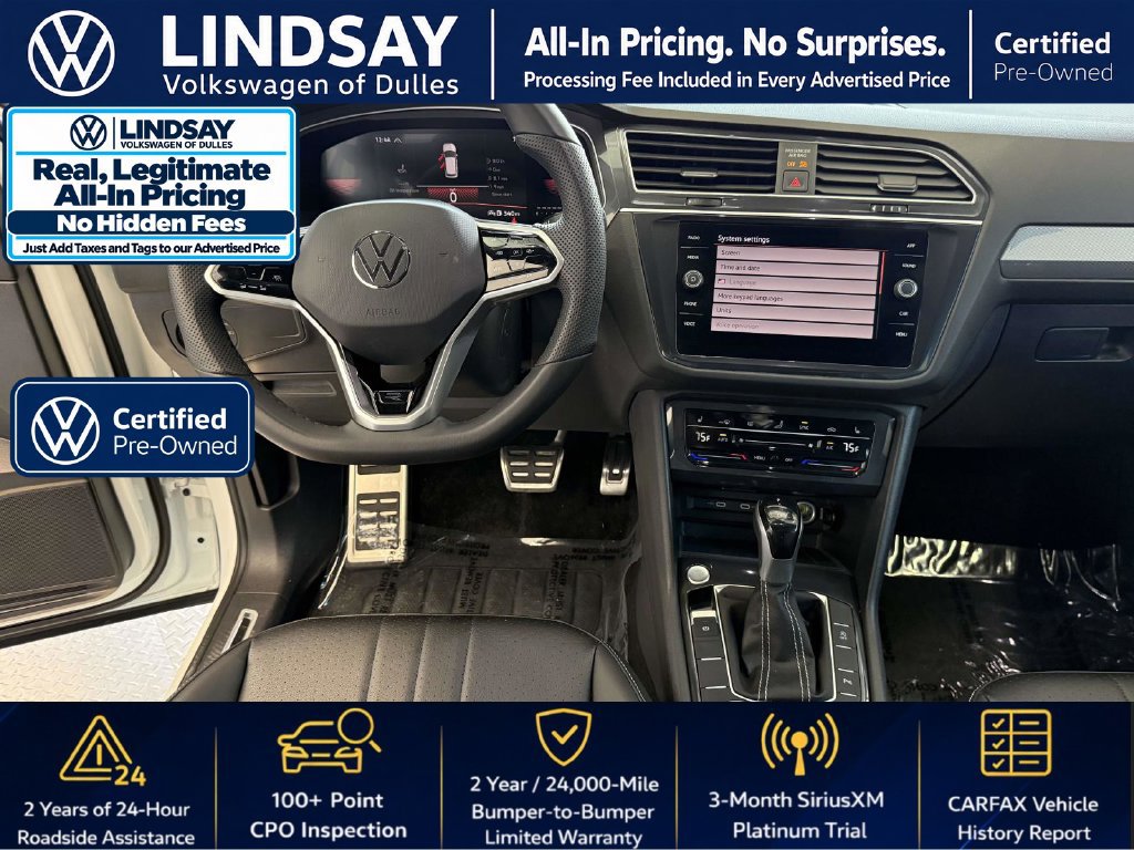 Used 2024 Volkswagen Tiguan SE R-Line AWD/4WD image 11
