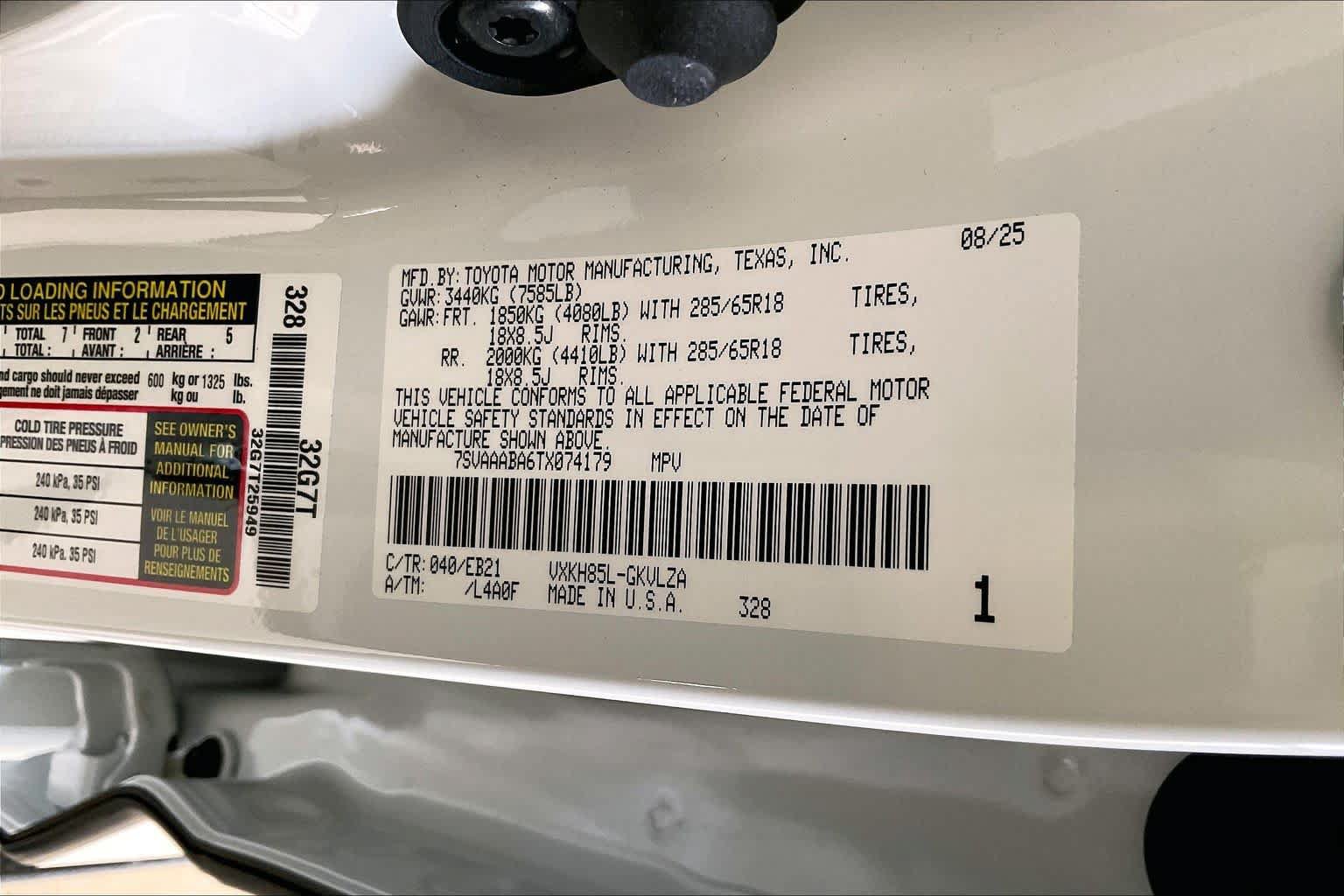 Used 2026 Toyota Sequoia TRD Pro AWD/4WD image 62