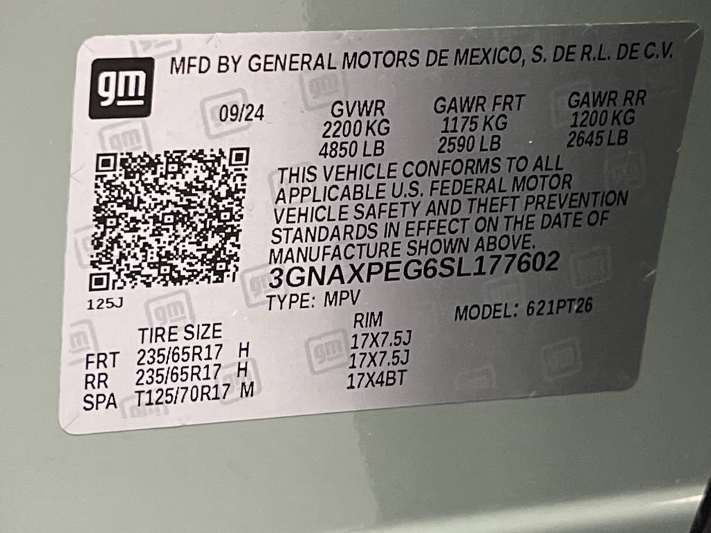 Used 2025 Chevrolet Equinox LT w/ Convenience Package II AWD/4WD image 75