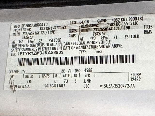 Used 2018 Ford Transit 250 130 Low Roof w/ Exterior Upgrade Package image 26