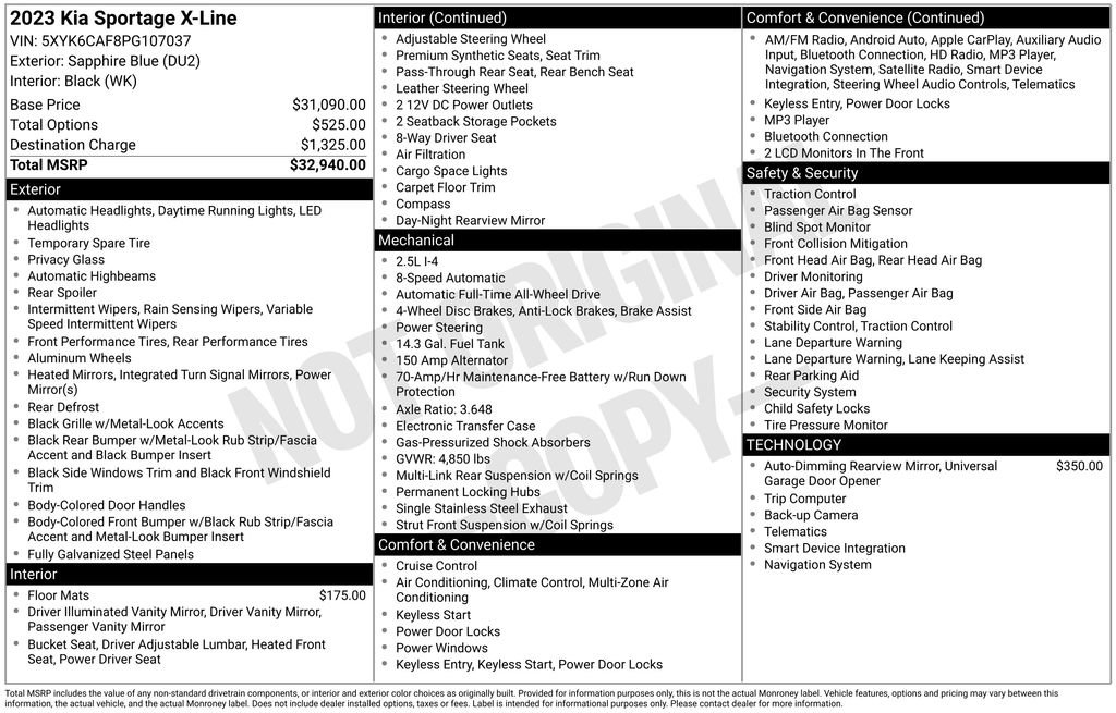 Used 2023 Kia Sportage X-Line image 29