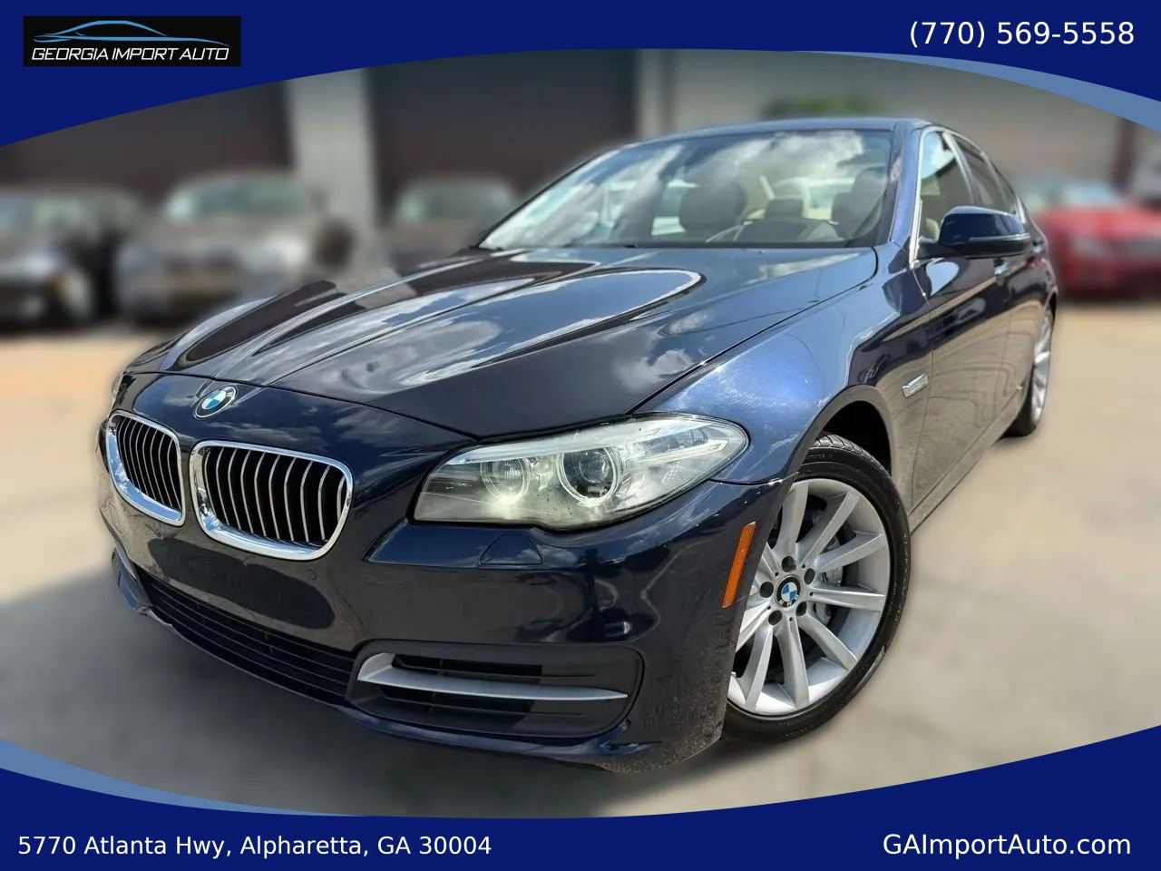 Used 2014 BMW 535i xDrive Sedan AWD/4WD image 1